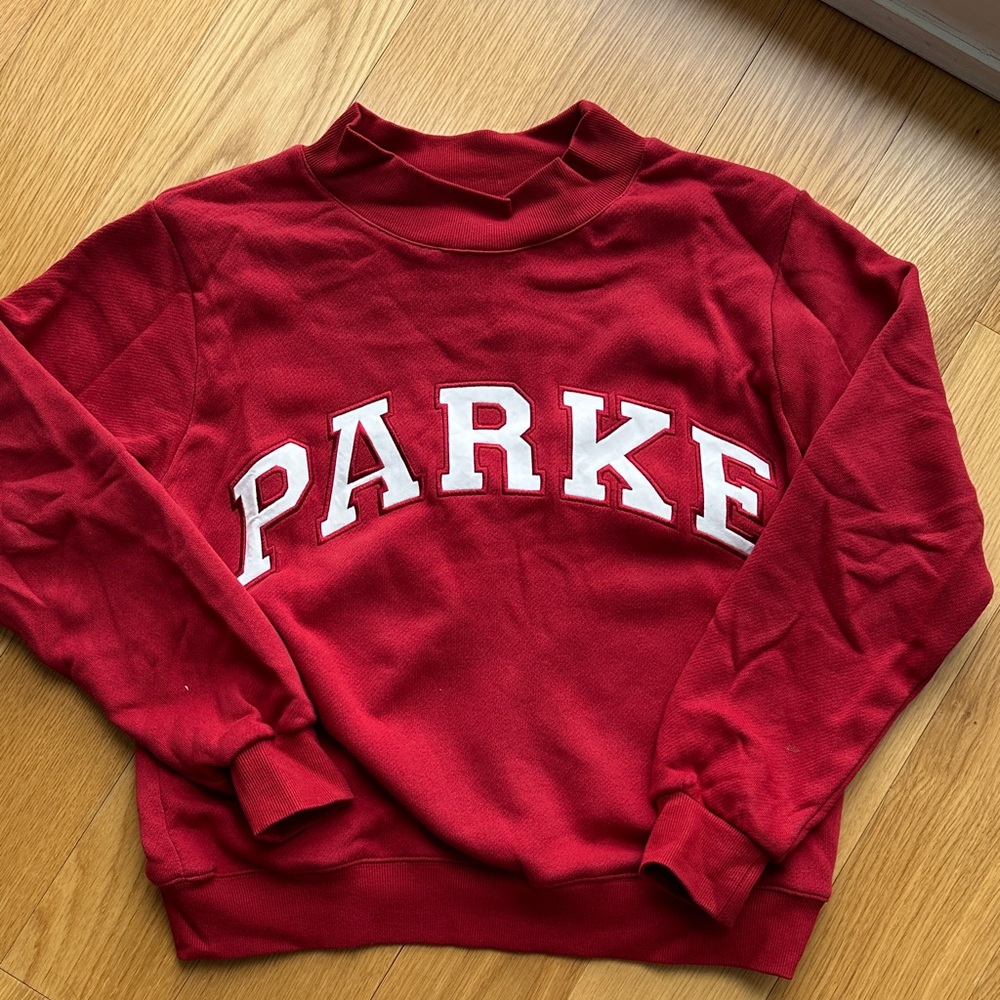 PARKE Red Sweatshirt